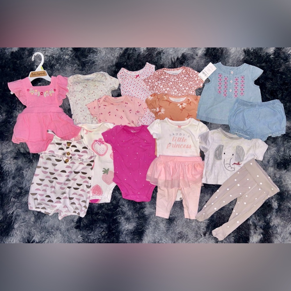 ❤️❤️ 3 Month Baby Girl Clothing Bundle Lot
